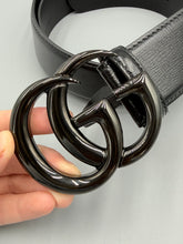 Load image into Gallery viewer, Gucci GG Black Marmont black leather - size 105/42
