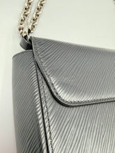 Load image into Gallery viewer, Louis Vuitton Black Epi Twist MM on chain