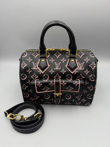 Louis Vuitton Speedy 25 Fall for You Banouliere black monogram with strap