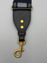 Load image into Gallery viewer, Dior Shoulder guitar strap blue and black