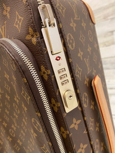 Louis Vuitton Pegase travel luggage monogram