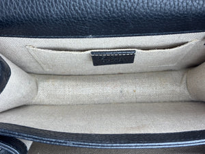 Gucci Interlocking black crossbody