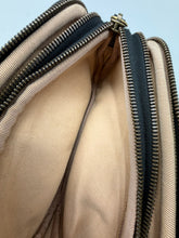 Load image into Gallery viewer, Gucci Triple Compartment Black Marmont crossbody on chain
