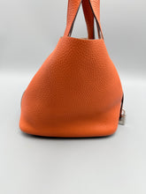 Load image into Gallery viewer, Hermes Taurillon Clemence Picotin Lock 18 PM Orange poppy