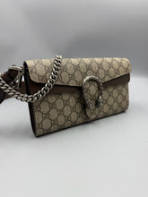Load image into Gallery viewer, Gucci GG east west Dionysus  Shoulder Bag with chain