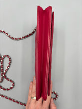 Load image into Gallery viewer, Chanel CC Fuschia Lambskin Wallet on Chain crossbody