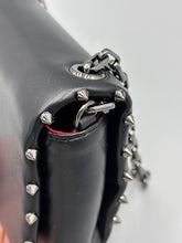 Load image into Gallery viewer, Christian Louboutin spikey soft pouch crossbody with chain