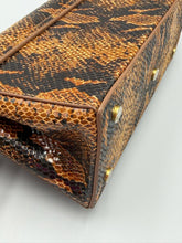 Load image into Gallery viewer, Vivienne Westwood Hazel Medium Shoulder Bag in embossed snake leather with matching wallet