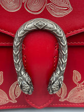 Load image into Gallery viewer, Gucci Mini Dionysus Red painted crossbody on chain