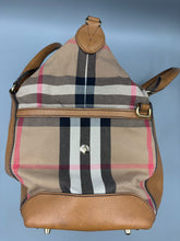 Load image into Gallery viewer, Burberry Nova Check Diaper / Carry on bag