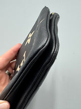 Load image into Gallery viewer, Louis Vuitton double Pochette Black bicolore with strap