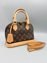 Load image into Gallery viewer, Louis Vuitton Alma BB Monogram Bandouliere with strap
