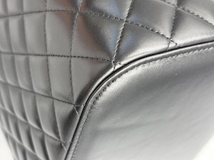 Chanel Caviar Quilted Large Vanity Pouch Black