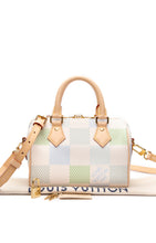 Load image into Gallery viewer, Louis Vuitton Speedy 20 Pistachio damierlicious bandouliere with strap