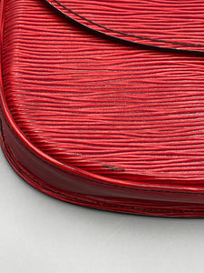 Louis Vuitton Saint Cloud GM red epi crossbody