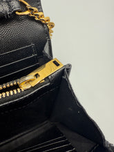 Load image into Gallery viewer, Saint Laurent Cassondre Classic Monogram Medium Chain Wallet