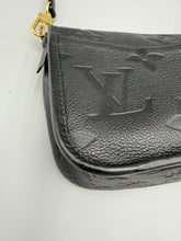 Load image into Gallery viewer, Louis Vuitton Black Empreinte Diane with 2 straps