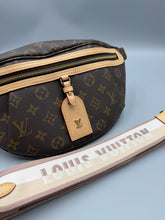 Load image into Gallery viewer, Louis Vuitton High rise bumbag with beige strap