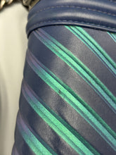 Load image into Gallery viewer, Chanel Old Medium Iridescent chevron blue boy bag