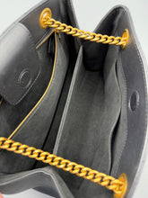 Load image into Gallery viewer, Louis Vuitton Black New Wave tote on chain