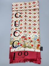 Load image into Gallery viewer, Gucci 100 Year Anniversary Silk scarf