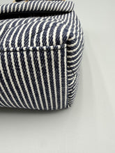 Load image into Gallery viewer, Saint Laurent Small LouLou Matelasse on chain marine canvas striped