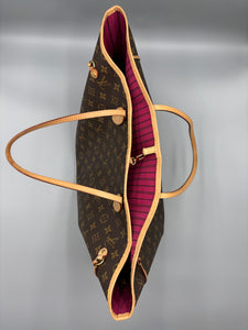 Louis Vuitton Neverfull GM monogram with pink interior