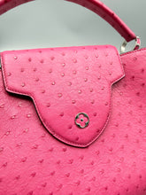 Load image into Gallery viewer, Louis Vuitton Ostrich Capucines MM pink