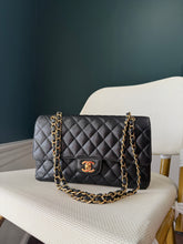 Load image into Gallery viewer, Chanel classic double flap medium caviar with GHW