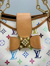 Load image into Gallery viewer, Louis Vuitton Annie GM murakami white multicolor monogram