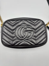 Load image into Gallery viewer, Gucci Small Marmont Camera crossbody black