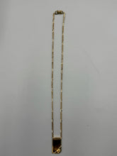 Load image into Gallery viewer, Dior Black Enamel Pendant necklace - 18"