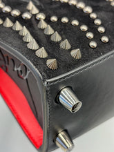 Load image into Gallery viewer, Christian Louboutin Mini Paloma Suede Embellished tote with strap