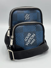 Load image into Gallery viewer, Louis Vuitton Lmt Ed Amazone damier graphite sling bag