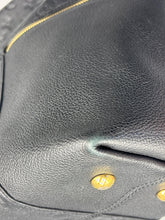 Load image into Gallery viewer, Louis Vuitton Melie Black Empreinte tote with strap