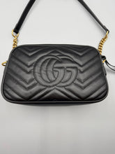 Load image into Gallery viewer, Gucci Small Marmont Camera crossbody black
