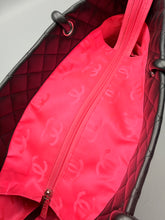 Load image into Gallery viewer, Chanel Cambon tote black with pink interior