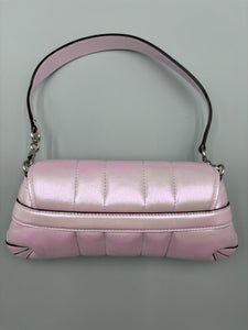 Gucci pink Irredescent Horsebit shoulder bag