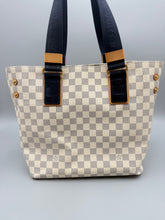 Load image into Gallery viewer, Louis Vuitton Cabas Beach PM azur tote