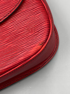 Louis Vuitton Saint Cloud GM red epi crossbody