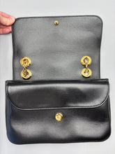 Load image into Gallery viewer, Gucci Azalea Calfskin Small Marina Chain Shoulder Bag Black