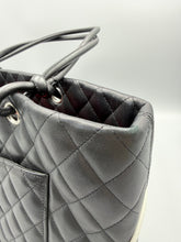 Load image into Gallery viewer, Chanel Cambon tote black with pink interior