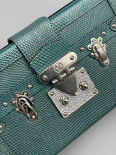 Load image into Gallery viewer, Louis Vuitton exotic Petite Malle trunk crossbody lizard