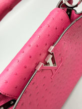 Load image into Gallery viewer, Louis Vuitton Ostrich Capucines MM pink