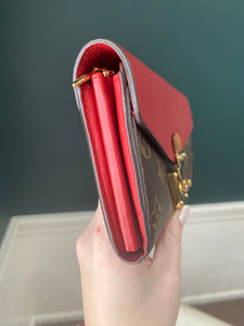 BUNDLE* Louis Vuitton Pallas MM with matching wallet