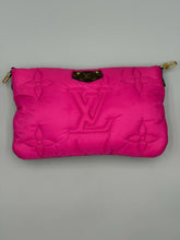 Load image into Gallery viewer, Louis Vuitton Pillow Hot pink large pochette with chain