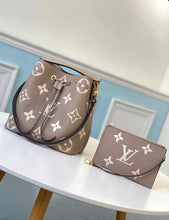 Load image into Gallery viewer, Louis Vuitton Bicolore NeoNoe dove with pouch