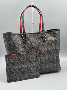 Christian Louboutin Cabata large printed tote with pouch