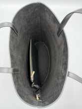 Load image into Gallery viewer, Ferragamo Charming Tall leather tote bag with pouch