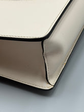 Load image into Gallery viewer, Gucci White Leather Embroidered Sylvie Shoulder Bag